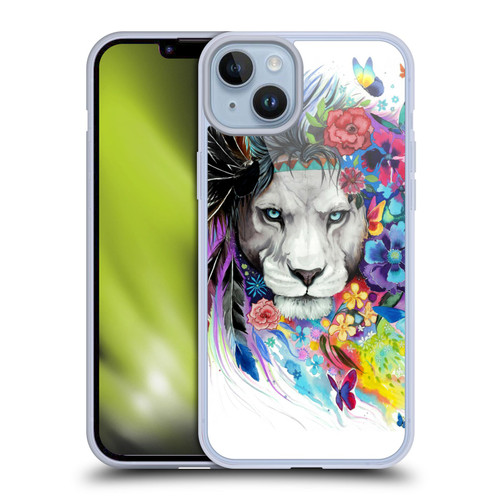 Pixie Cold Cats King Of The Lions Soft Gel Case for Apple iPhone 14 Plus