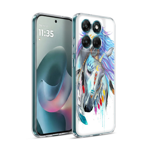 Pixie Cold Animals Spirit Soft Gel Case for Motorola Moto G77