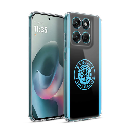 Rangers FC Crest Light Blue Soft Gel Case for Motorola Moto G77