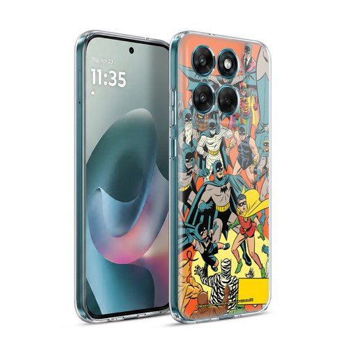 Batman DC Comics Iconic Comic Book Costumes Detective Comics 1000 Robin Soft Gel Case for Motorola Moto G77