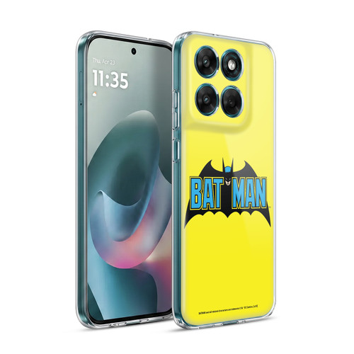 Batman DC Comics Logos Classic 2 Soft Gel Case for Motorola Moto G77
