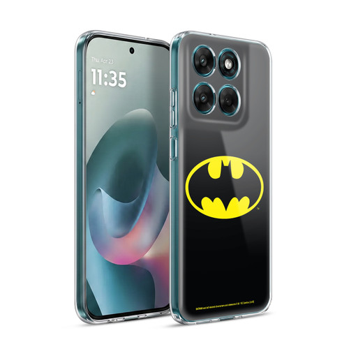 Batman DC Comics Logos Classic Soft Gel Case for Motorola Moto G77