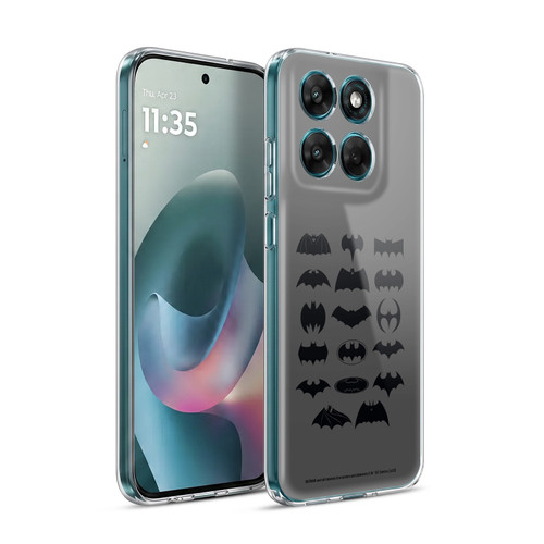 Batman DC Comics Logos Comic Soft Gel Case for Motorola Moto G77