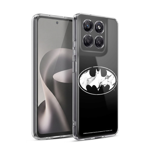 Batman DC Comics Logos Marble Soft Gel Case for Motorola Moto G37 Power