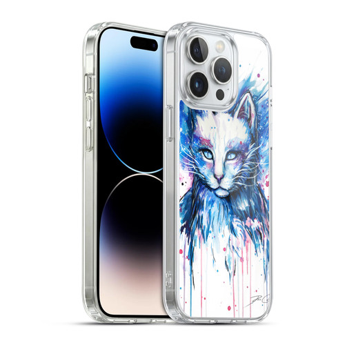 Pixie Cold Cats Space Soft Gel Case for Apple iPhone 14 Pro Max & MagSafe