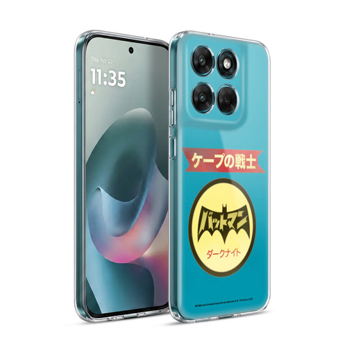 Batman DC Comics Vintage Fashion Japanese Logo Soft Gel Case for Motorola Moto G77