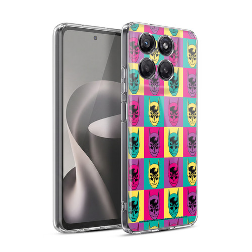 Batman DC Comics Vintage Fashion Pop Art Head Soft Gel Case for Motorola Moto G37 Power