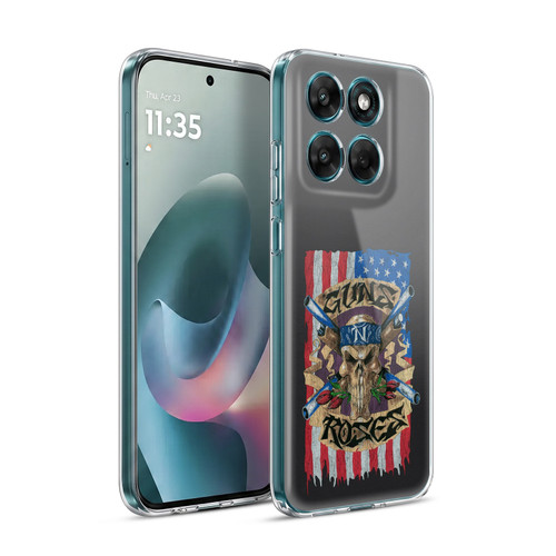 Guns N' Roses Band Art Flag Soft Gel Case for Motorola Moto G77