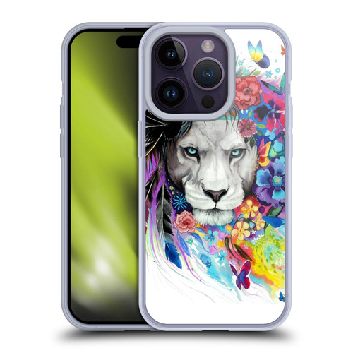 Pixie Cold Cats King Of The Lions Soft Gel Case for Apple iPhone 14 Pro