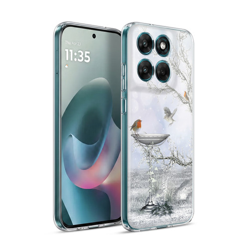 Simone Gatterwe Nature Portraits Winter Feeling Soft Gel Case for Motorola Moto G77