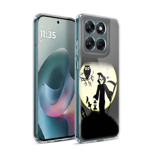 Simone Gatterwe Halloween Death Soft Gel Case for Motorola Moto G77