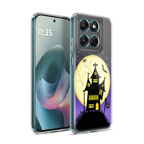 Simone Gatterwe Halloween Haunted House Soft Gel Case for Motorola Moto G77