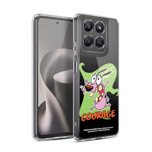 Courage The Cowardly Dog Graphics Character Art Soft Gel Case for Motorola Moto G37 Power