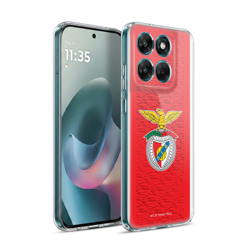 S.L. Benfica 2021/22 Crest Kit Home Soft Gel Case for Motorola Moto G77