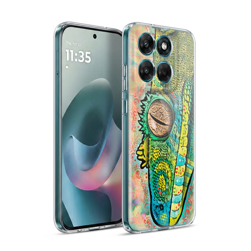 Dean Russo Wildlife 3 Gecko Soft Gel Case for Motorola Moto G77