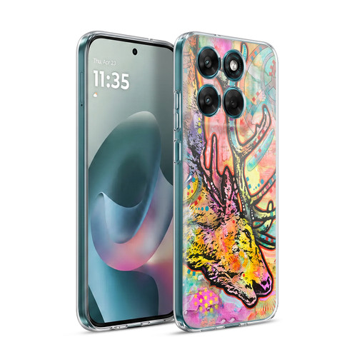Dean Russo Wildlife 3 Stag Soft Gel Case for Motorola Moto G77