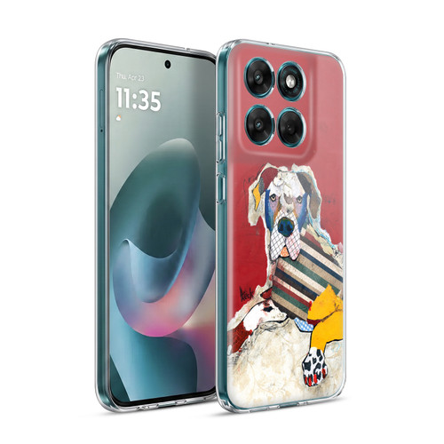 Michel Keck Dogs 2 Great Dane Soft Gel Case for Motorola Moto G77