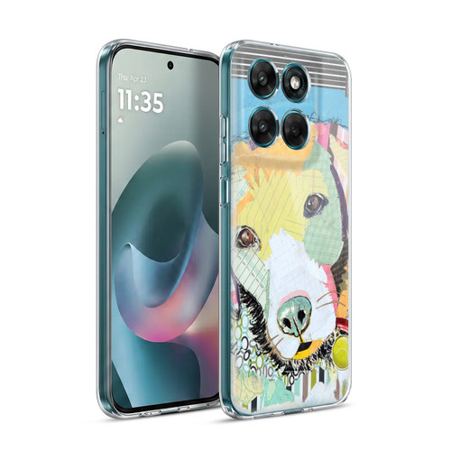 Michel Keck Dogs 2 Labrador Soft Gel Case for Motorola Moto G77