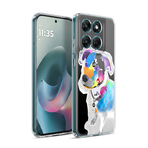 Michel Keck Dogs 2 Pitbull Soft Gel Case for Motorola Moto G77