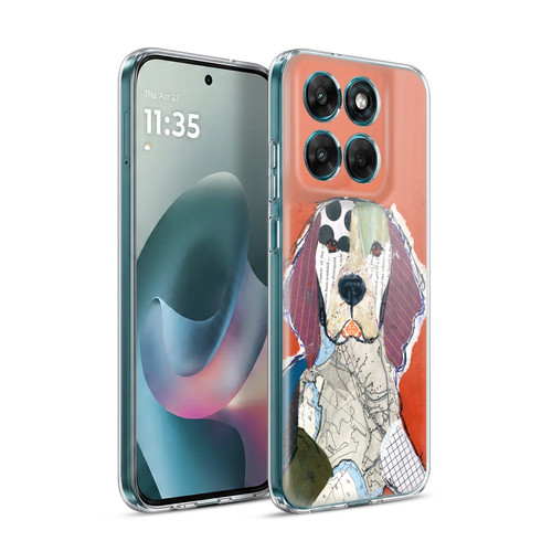 Michel Keck Dogs 2 Welsh Springer Spaniel Soft Gel Case for Motorola Moto G77
