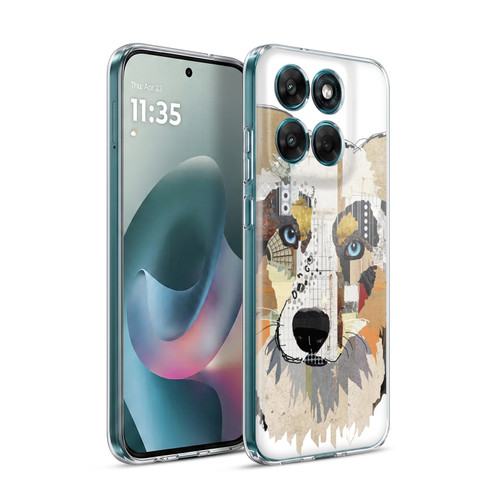 Michel Keck Dogs 3 Australian Shepherd Soft Gel Case for Motorola Moto G77