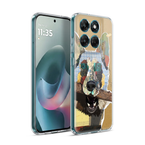 Michel Keck Dogs 3 German Shepherd Soft Gel Case for Motorola Moto G77