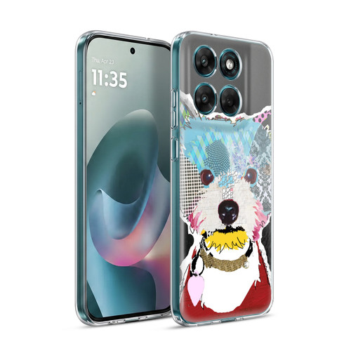 Michel Keck Dogs 3 Westie Soft Gel Case for Motorola Moto G77