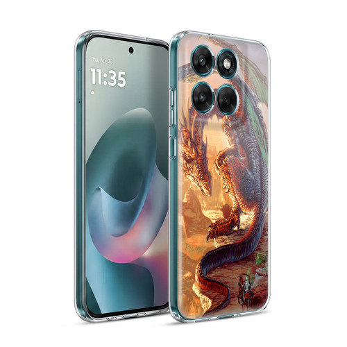 Ed Beard Jr Mythical Series Bravery Misplaced Soft Gel Case for Motorola Moto G77