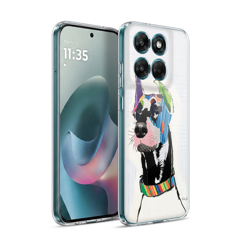 Michel Keck Dogs Ready Soft Gel Case for Motorola Moto G77
