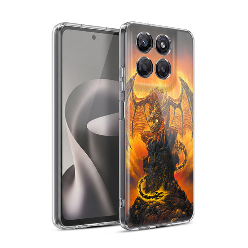 Ed Beard Jr Mythical Series Harbinger Of Fire Soft Gel Case for Motorola Moto G37 Power