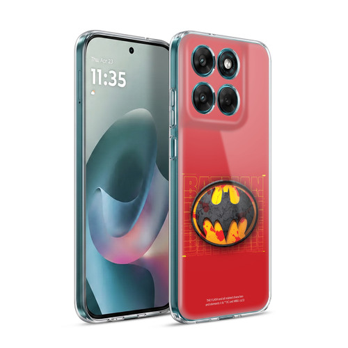 The Flash 2023 Graphics Batman Logo Soft Gel Case for Motorola Moto G77