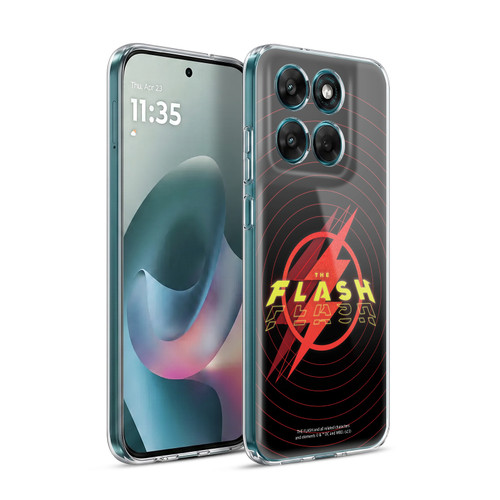 The Flash 2023 Graphics Logo Soft Gel Case for Motorola Moto G77