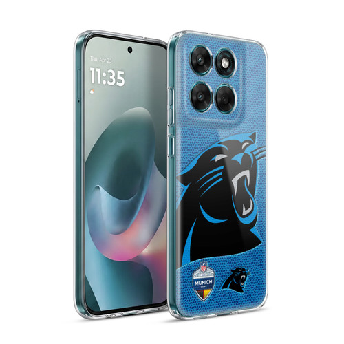 NFL 2024 International Games Munich Panthers Soft Gel Case for Motorola Moto G77