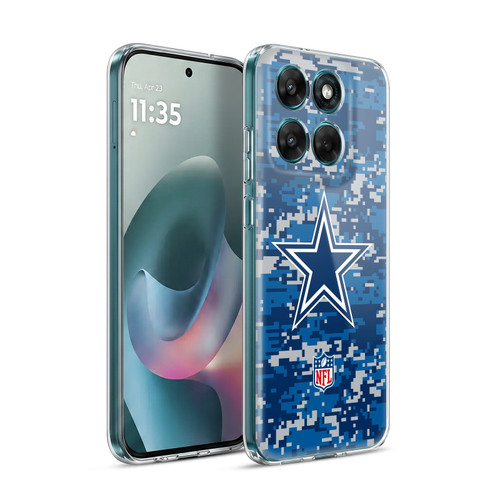 NFL Dallas Cowboys Graphics Digital Camouflage Soft Gel Case for Motorola Moto G77