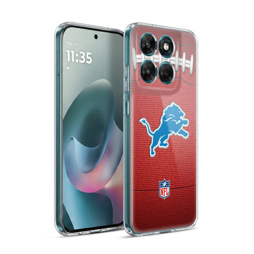 NFL Detroit Lions Graphics Football Soft Gel Case for Motorola Moto G77