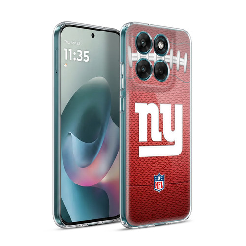 NFL New York Giants Graphics Football Soft Gel Case for Motorola Moto G77