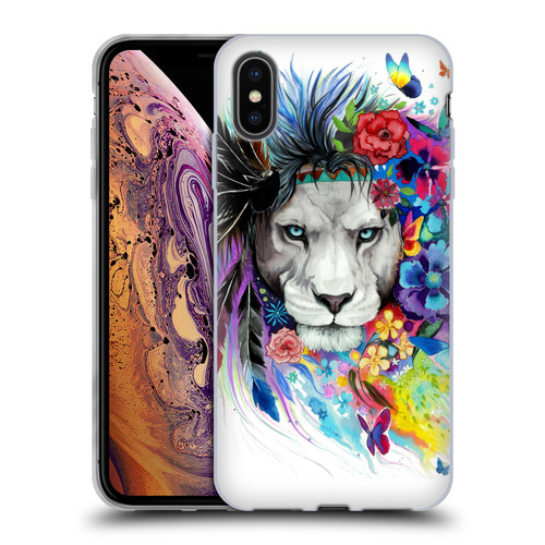 Pixie Cold Cats King Of The Lions Soft Gel Case for Apple iPhone XS Max