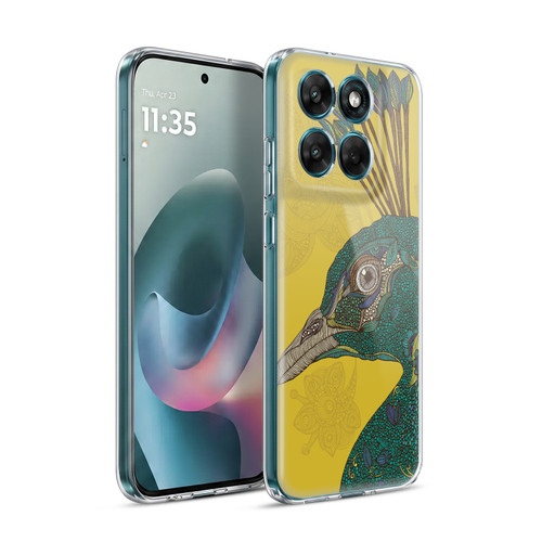 Valentina Birds Peacock Soft Gel Case for Motorola Moto G77