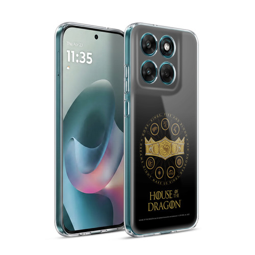 House Of The Dragon: Television Series Graphics Crown Soft Gel Case for Motorola Moto G77