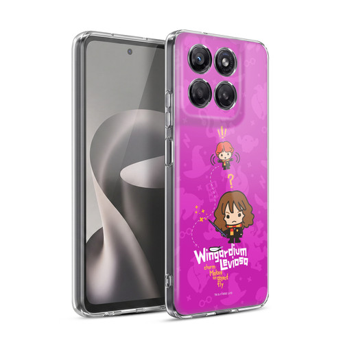 Harry Potter Deathly Hallows I Hermione Ron Spell Soft Gel Case for Motorola Moto G37 Power