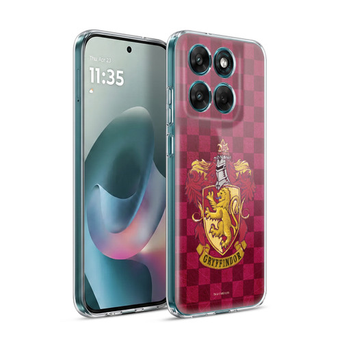 Harry Potter Sorcerer's Stone I Gryffindor Crest 2 Soft Gel Case for Motorola Moto G77