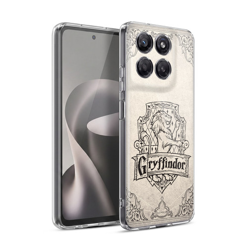 Harry Potter Sorcerer's Stone I Gryffindor Parchment Soft Gel Case for Motorola Moto G37 Power