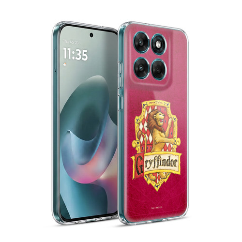 Harry Potter Sorcerer's Stone I Gryffindor Crest Soft Gel Case for Motorola Moto G77