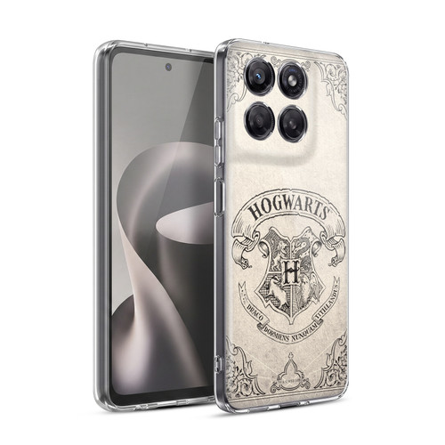 Harry Potter Sorcerer's Stone I Hogwarts Parchment Soft Gel Case for Motorola Moto G37 Power
