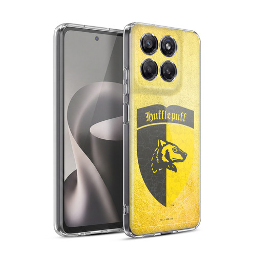 Harry Potter Sorcerer's Stone I Hufflepuff Crest Soft Gel Case for Motorola Moto G37 Power