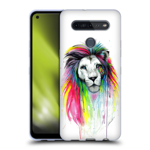 Pixie Cold Cats Rainbow Mane Soft Gel Case for LG K51S