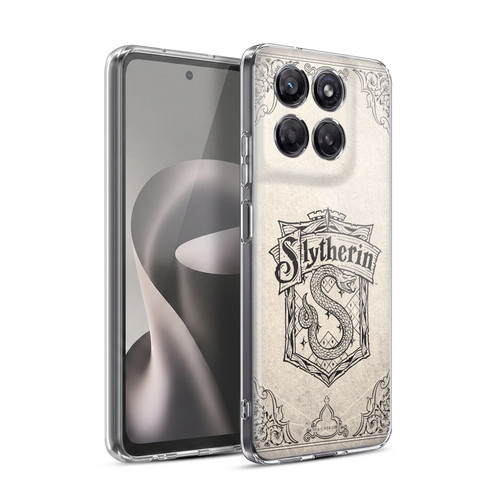 Harry Potter Sorcerer's Stone I Slytherin Parchment Soft Gel Case for Motorola Moto G37 Power