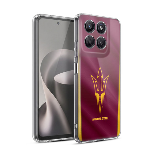 Arizona State University ASU Arizona State University Banner Soft Gel Case for Motorola Moto G37 Power