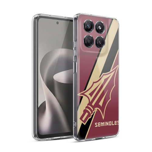 Florida State University FSU Florida State University Stripes Soft Gel Case for Motorola Moto G37 Power