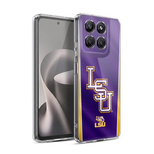 Louisiana State University LSU Louisiana State University LSU Banner Soft Gel Case for Motorola Moto G37 Power